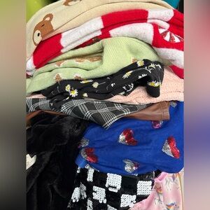Huge girls bundle 7/8 dress top skirt sweater jacket medium